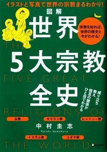 図解　世界５大宗教全史 イラストと写真で世界の宗教まるわかり！／中村圭志(著者)