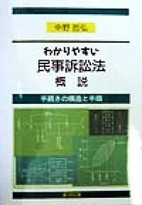 わかりやすい民事訴訟法概説 手続きの構造と手順／中野哲弘(著者)