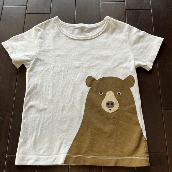 MUJI キッズ　アニマルTシャツ