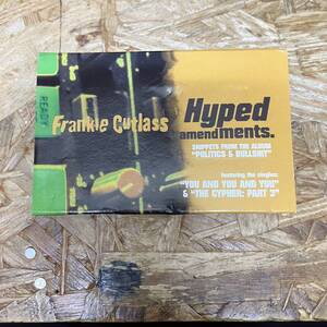 heHIPHOP,R&B FRANKIE CUTLASS - HYPED AMEND MENTS album TAPE secondhand goods 