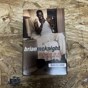  ヤ HIPHOP,R&B BRIAN MCKNIGHT - YOU SHOULD BE MINE (DON'T WASTE YOUR TIME) シングル,名曲 TAPE 中古品