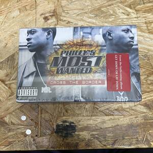  ユ HIPHOP,R&B PHILLY'S MOST WANTED - CROSS THE BORDER シングル TAPE 中古品