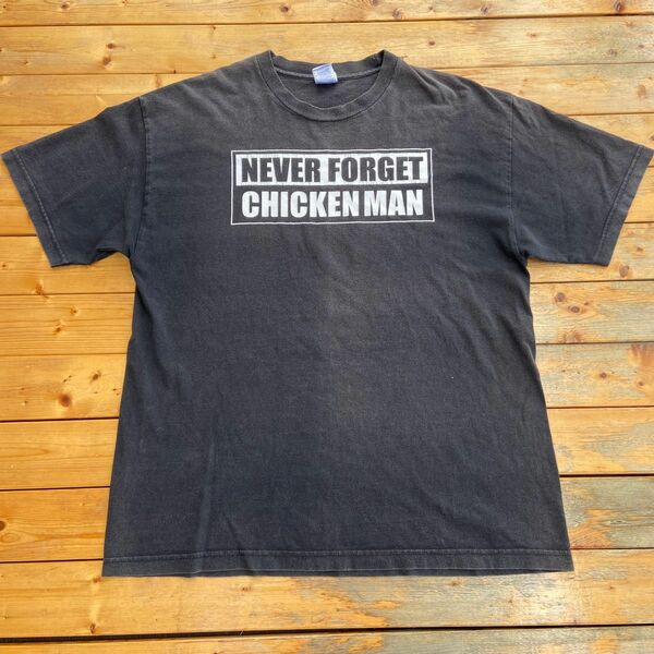 【90s】Never forget chicken man Tシャツ