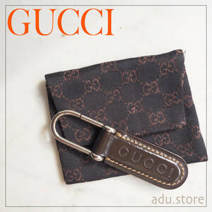  Gucci GUCCI key holder key hook Brown key small articles accessory key case men's lady's brand enamel 