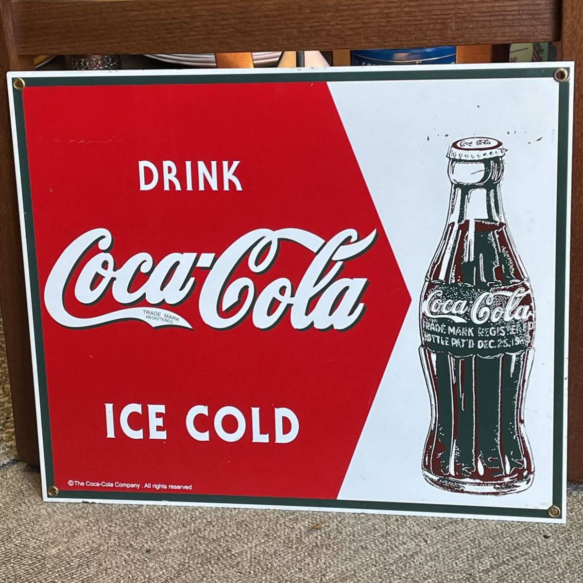 ヤフオク! -「コカコーラ 看板 ビンテージ」の落札相場・落札価格 ヤフオク! -「コカコーラ 看板 ビンテージ」の落札相場・落札価格