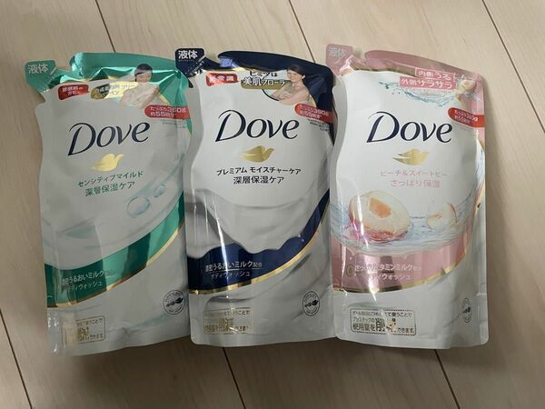 Dove ボディソープ 詰め替え 360g3袋