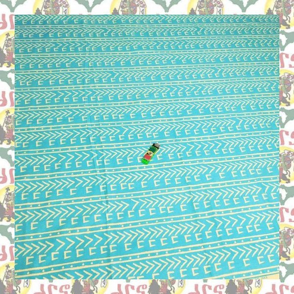 【SALE/270cm x 110cm/3ヤード】アフリカンプリント生地 barg-j61 アフリカ布 アフリカ生地 ゴールドプリント アンカラ キテンゲ パーニュ