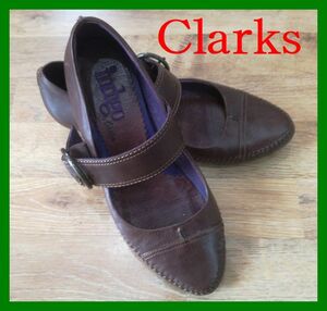 clarks INDIGOレザーパンプスsize7M