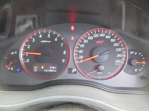  latter term BP5 Legacy 2.0GT D type 260km speed meter STi EJ20 turbo AT car 