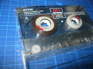 変更　使用済み　中古　 カセットテープ　AE10　Type1　ノーマル　10分 　1本　爪あり　No.106