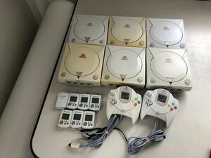 SEGA Dreamcast HKT-3000/HKT-7700/HKT-7000/HKT-4100 動作未確認　6台　4/26