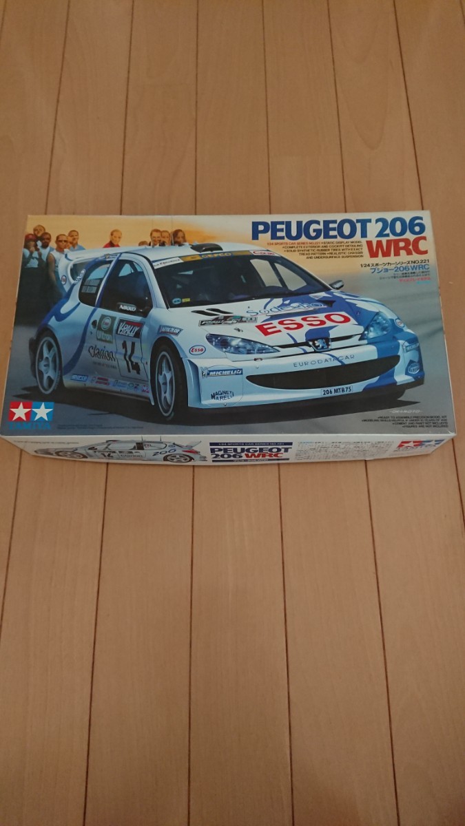 新古 ラジコン 京商 プジョー 206 WRC readyset 1/10 電動-