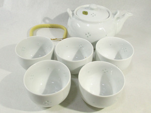 * Arita ....... hot water .×5 piece small teapot set *S10034