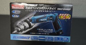 【makita】TD021DSHSP 7.2V 充電式ペンインパクトドライバ未使用(バッテリー１本/充電器付セット品/未使用 7.2ペン型セット (菅1955YO)