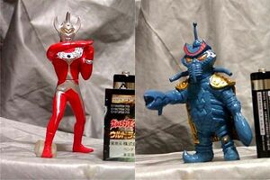 ウルトラマンタロウb39-1ガチャHG系　ウルトラ怪獣　テンペラ―星人　セット