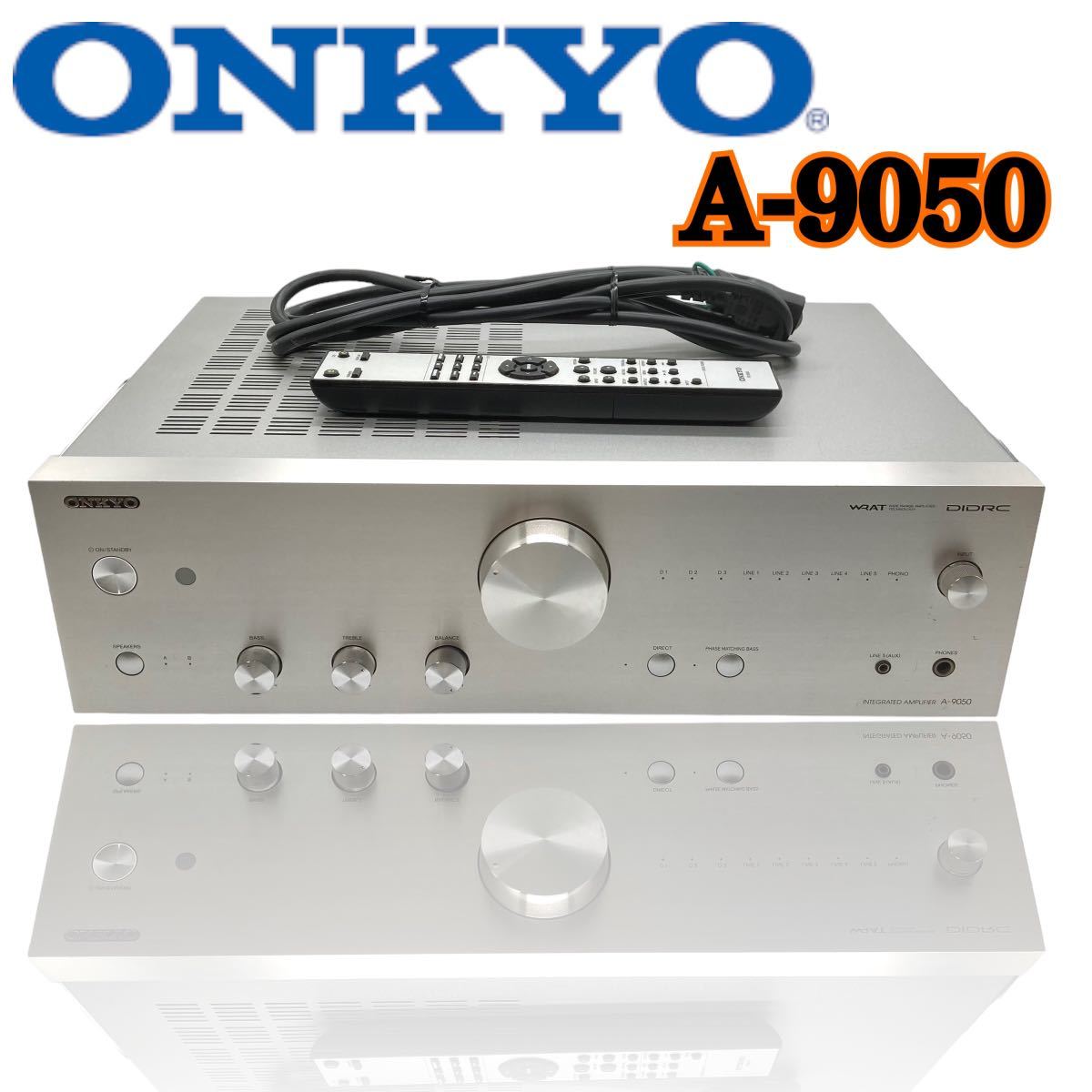 美品】オンキヨー プリメインアンプ A-9050 動作良好 リモコン付き