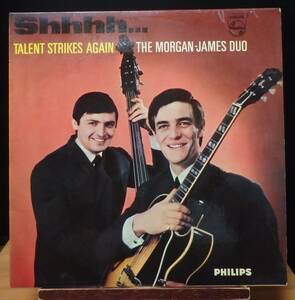 【JV171】THE MORGAN-JAMES DUO「Shhhh... Talent Strikes Again」, 66 UK mono Original　★ラテン・ジャズ