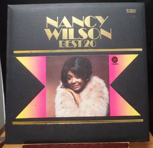 【JV027】NANCY WILSON「Best 20 (ベスト20)」, JPN Compilation　★ジャズ・ボーカル/ソウル