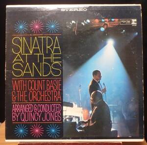 【JV140】FRANK SINATRA「Sinatra At The Sands」(2LP), 66 US Original　★ジャズ・ボーカル/ビッグ・バンド