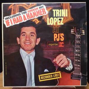 【JV152】TRINI LOPEZ「Trini Lopez At PJ's」, 63 UK Original　★ラテン・ジャズ/ボーカル