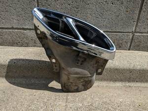  Benz W213 E Class E43 original AMG muffler cutter right secondhand goods 2134900627 tail pipe 