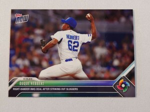 topps now card Duque Hebbert Nicaragua WBC-42 WBC 2023 トップスナウ カード デュケ・エベルト ニカラグア代表 Detroit Tigers