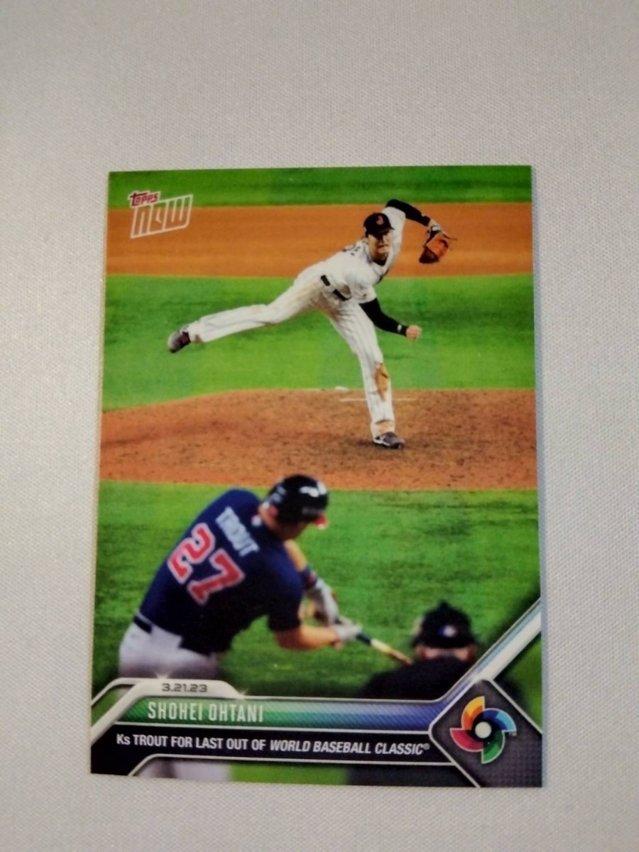 Topps Now WBC2023 カード#53 大谷翔平 侍ジャパンイタリア戦 スポーツ