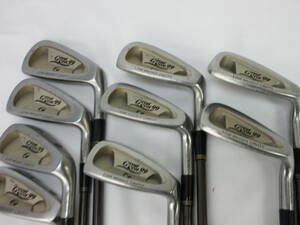 ★ MacGregor マクレガー Great Scot 99 アイアン #3#4#6~#9P.PS.S. 9本セット 純正カーボンシャフト E110 　★レア★激安★中古★　★