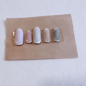 ネイルチップ つけ爪 コミックネイル パステル