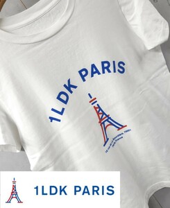 SALE！売り切り！1LDK PARIS Tシャツ　ワンエルディーケー　日本製