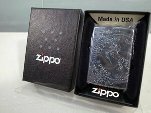 ★未使用 Zippo ジッポ ホーススタンプ　HORSE BRANDING （管理：4497）