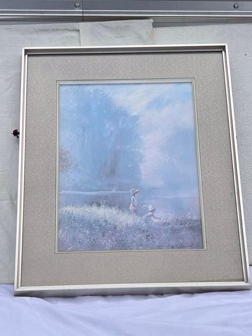 ◆Reproduction Adolf Scheuring Cueillette De Fleurs Cadre En Aluminium ◆g-451, ouvrages d'art, peinture, autres