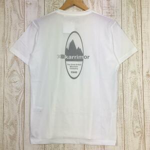 MENs M カリマー グレートブリテン マウンテン カンパニー GBMC Tシャツ 速乾 生産終了モデル 入手困難 KARRIMOR White