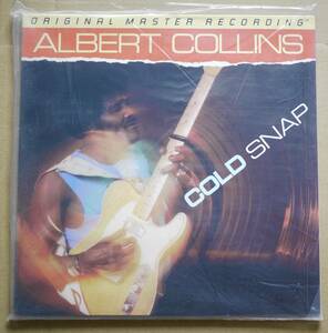 LP*Mobile Fidelity Sound Lab height sound quality 200g weight record * Albert Collins / Cold Snap shield unopened dead stock MFSL 1-226