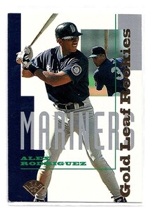 MLB 1995 Leaf Gold Leaf Rookies Alex Rodriguez アレックス・ロドリゲス　A・ロッド　　新品ミント状態品