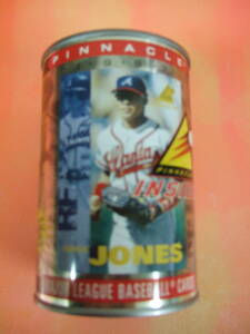 MLB 1997 Pinnacle Inside 缶 ANDRUE JONES アンドリュー ジョーンズ 新品未開封品