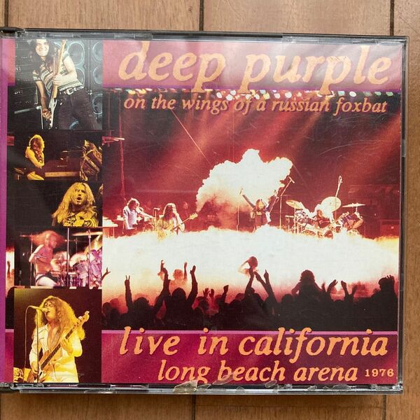 ディープ・パープル DEEP PURPLE ライブCD2枚組「ON THE WINGS OF RUSSIAN FOXBAT」