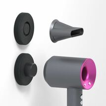 dyson ヘアドライヤー専用　壁掛けホルダー&アタッチメントホルダー　ダイソン Ionic Supersonic_画像4