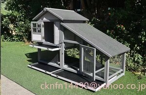 new arrival * pet holiday house house gorgeous wooden cat rabbit chicken small shop breeding a Hill bird cage cat house house ... outdoors .. garden for 