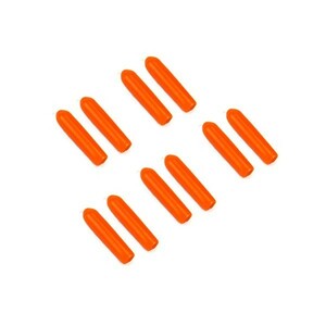 [ new goods ] Propo transmitter switch slip prevention rubber cap 10 piece entering ( orange )