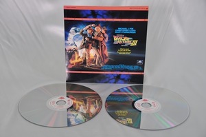 L1018　LD 2枚組　輸入盤　BACK TO THE FUTURE PARTⅢ　LETTERBOXED EDITION　邦題：バック・トゥ・ザ・フューチャー PART3　※難あり