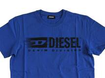 【ポスト投函配送】新品 直輸入 DIESEL ディーゼル キッズ 半袖 ロゴプリントTシャツ ブルー 4Y（身長100cm相当）TEVER 4DA_画像3