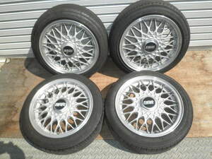 BBS 14インチ×6JJ　オフセット45　タイヤ付　4本セット