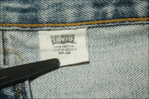 【W31L32】 Levi's リーバイス 501 デニム ヒゲ ジーンズ メキシコ製 ビンテージ ヴィンテージ USA 古着 オールド EA373_画像6