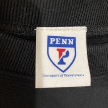 SHIPS別注ビッグシルエット UNIVERSITY / PENN カレッジ スウェット サイズ ブラック ペンシルバニア大学_画像9