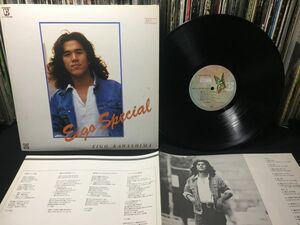 【★名曲★LP★】河島英五「EIGO SPECIAL」酒と泪と男と女/他 elektra 1979★12 レコード