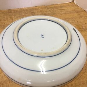 【中古 送料込】陶器 桑山 丸皿 丸平大鉢 8客 直径19cm 高さ4cm◆D3965の画像5