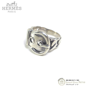  Hermes (HERMES) книжка ruseli Ebel to кольцо серебряный 925 кольцо #13 Vintage ( б/у )
