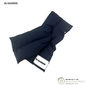 ジルサンダー （JIL SANDER） ジルサンダー+ ダウンスカーフ マフラー J47TE0001 ミッドナイト（新品）