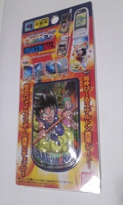 ドラゴンボール　キャラハル　アート　ハーフ　アートシート　サイド用テープ　携帯　テープ　デコ　★孫　悟空　ブルマ　「いくぜ！」